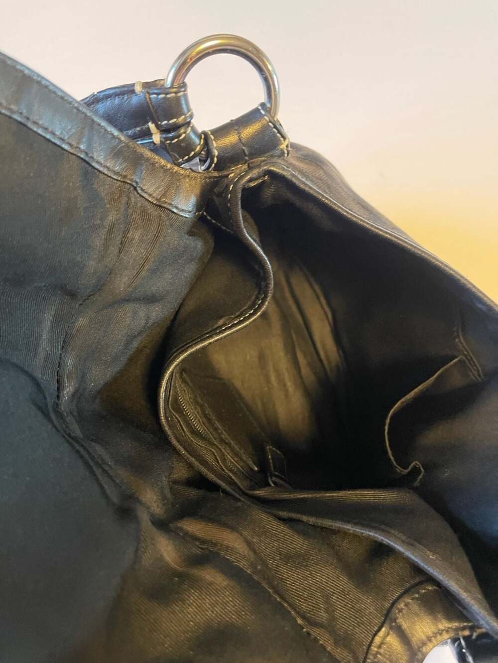 Vintage Coach Black Shoulder Bag 10297 - Picture 5 of 12